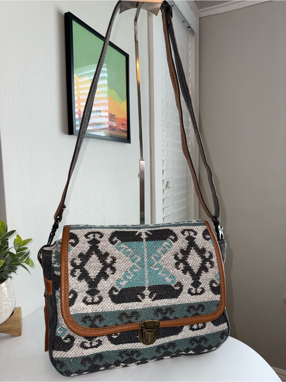 Myra Bag Isabella Eve Western Leather Shoulder Bag